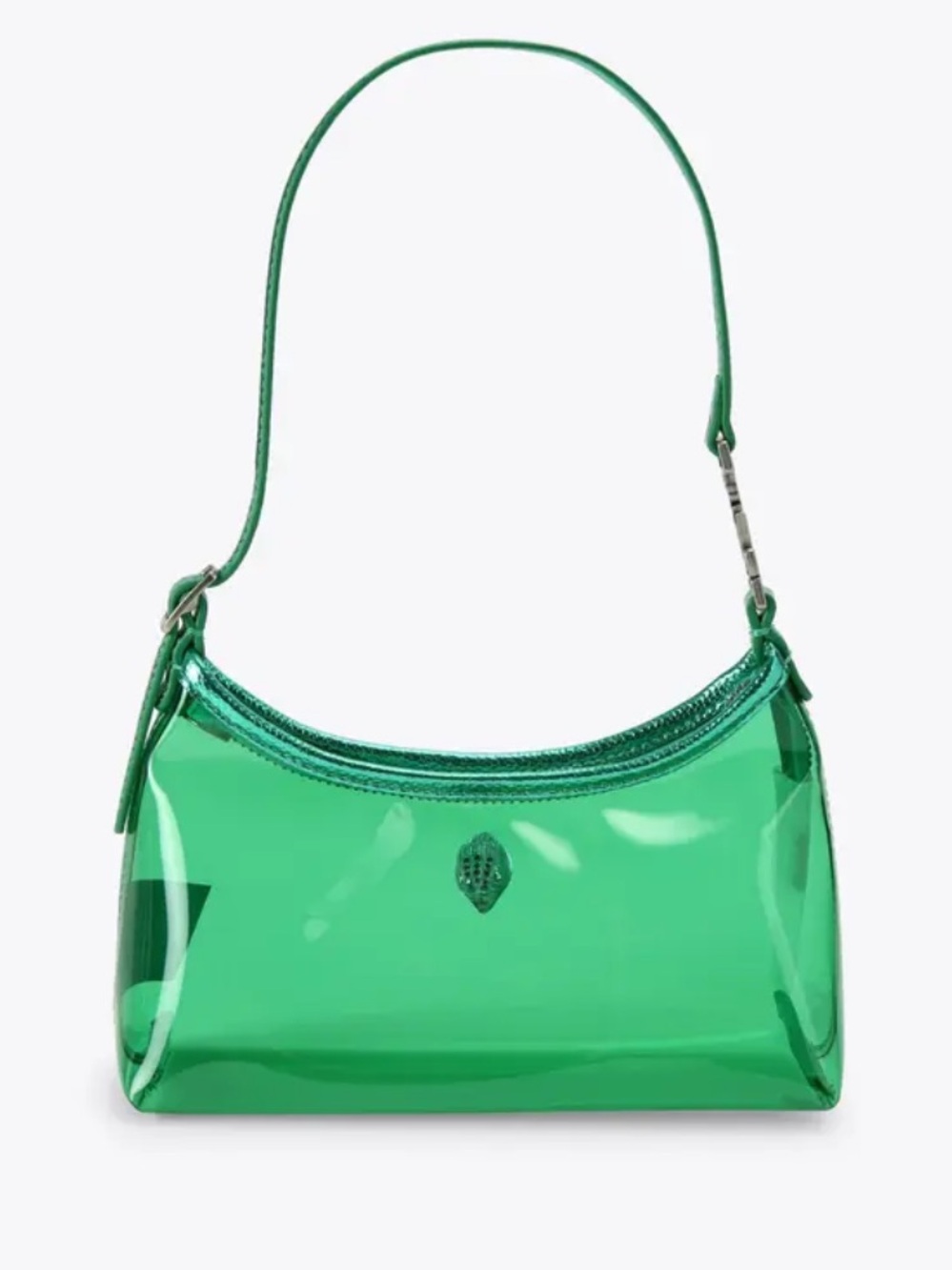 Kurt Geiger Clear Vinyl Sling Purse (World Cup friendly) ⚽️💚✨ - Picture 2 of 8